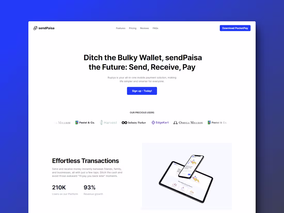 Cover image for SaaS - Framer Website Template