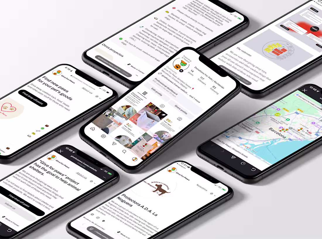 Cover image for Give For Paws – my