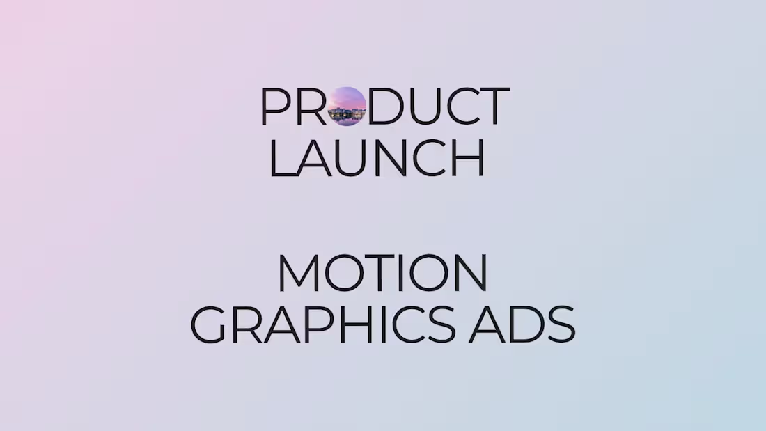 Cover image for Product launch video