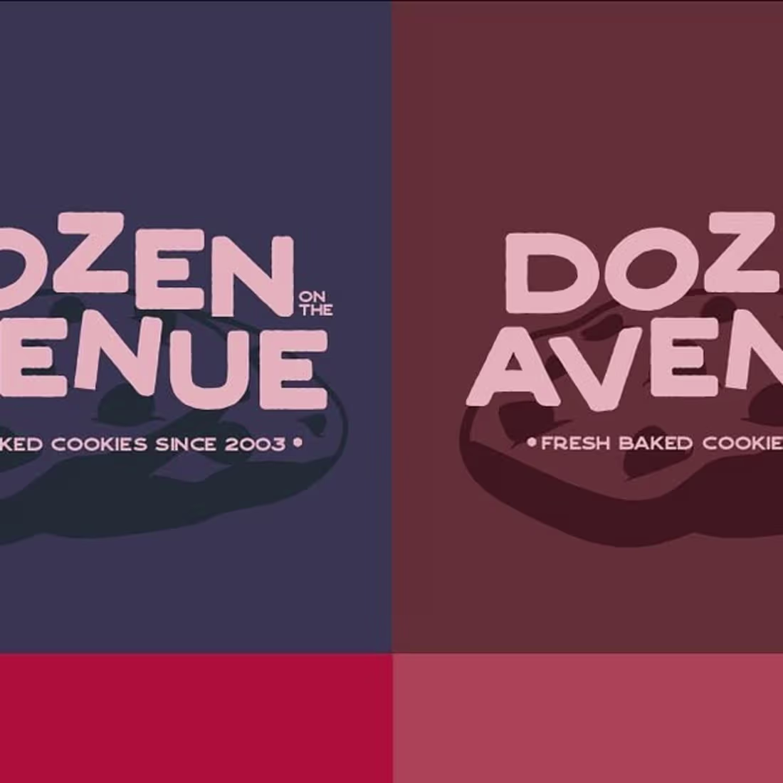 Cover image for Dozen on the Avenue Cookie Branding