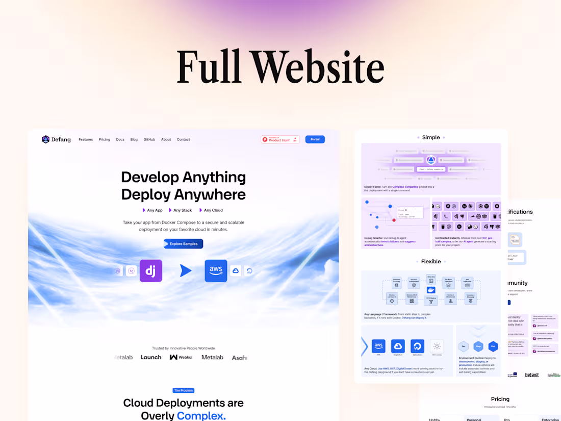 Cover image for Full Website