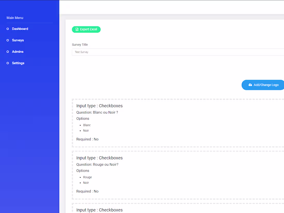 Cover image for Developed a dynamic survey platform similar to SurveyMonkey
