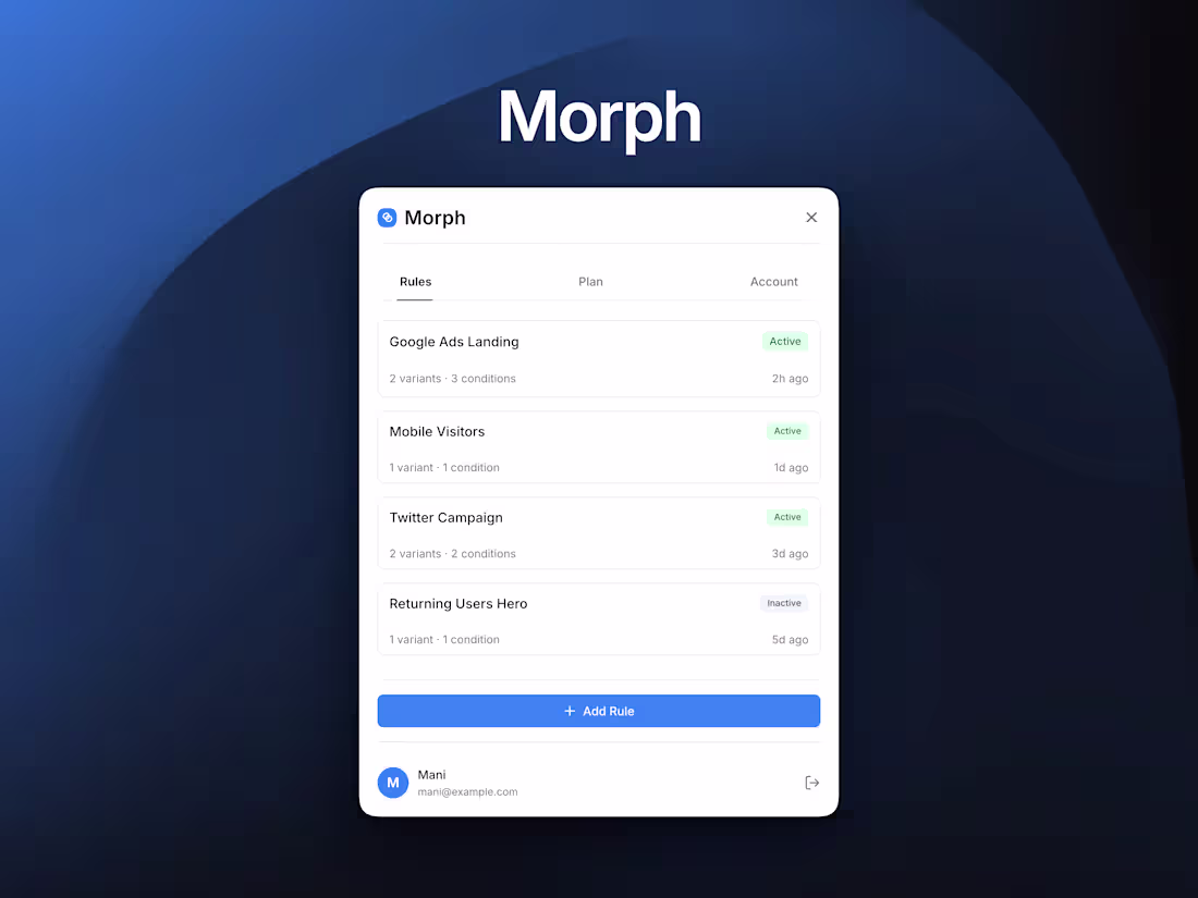 Cover image for Personalize Framer site content per