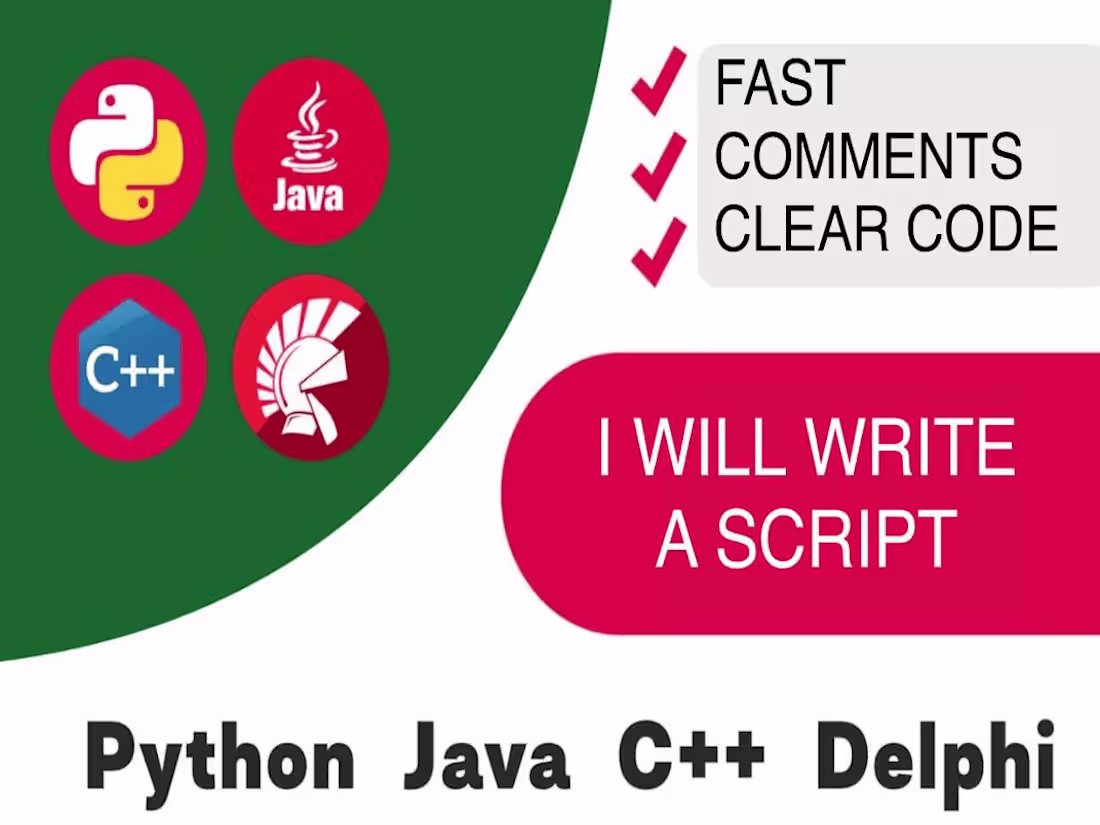 Cover image for Script Development in Java, Python, Delphi, and C++ for Any OS