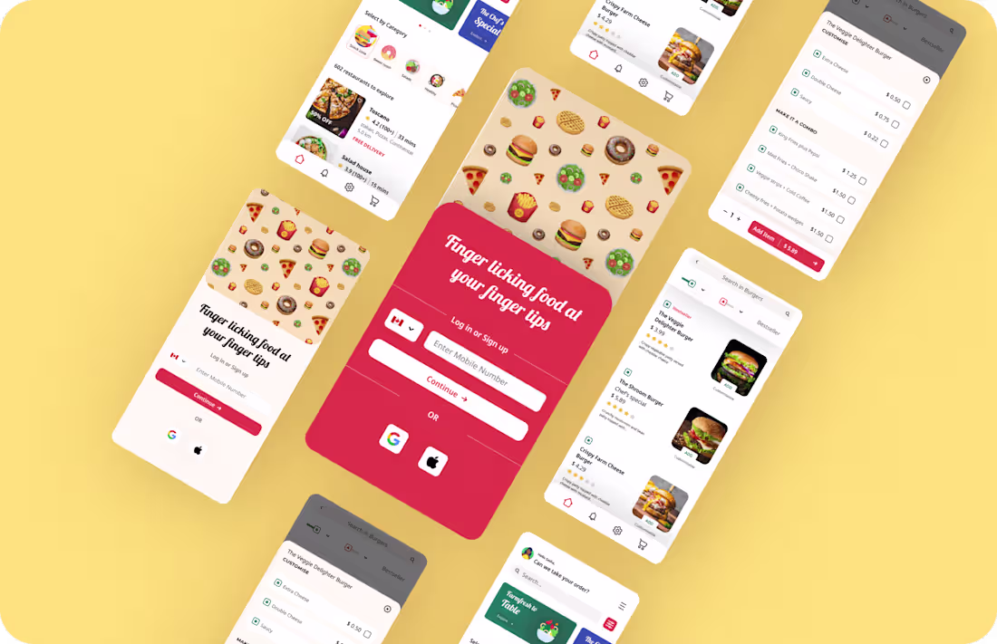Cover image for Food Delivery Application Design