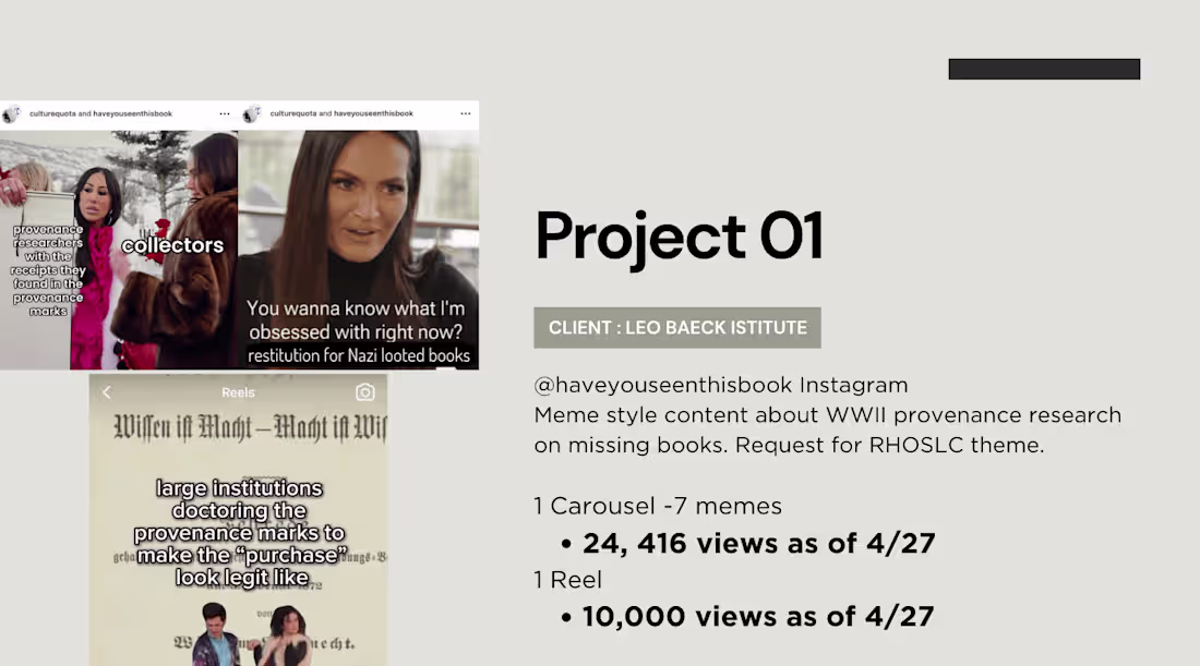 Cover image for Leo Baeck Institute Bespoke Content