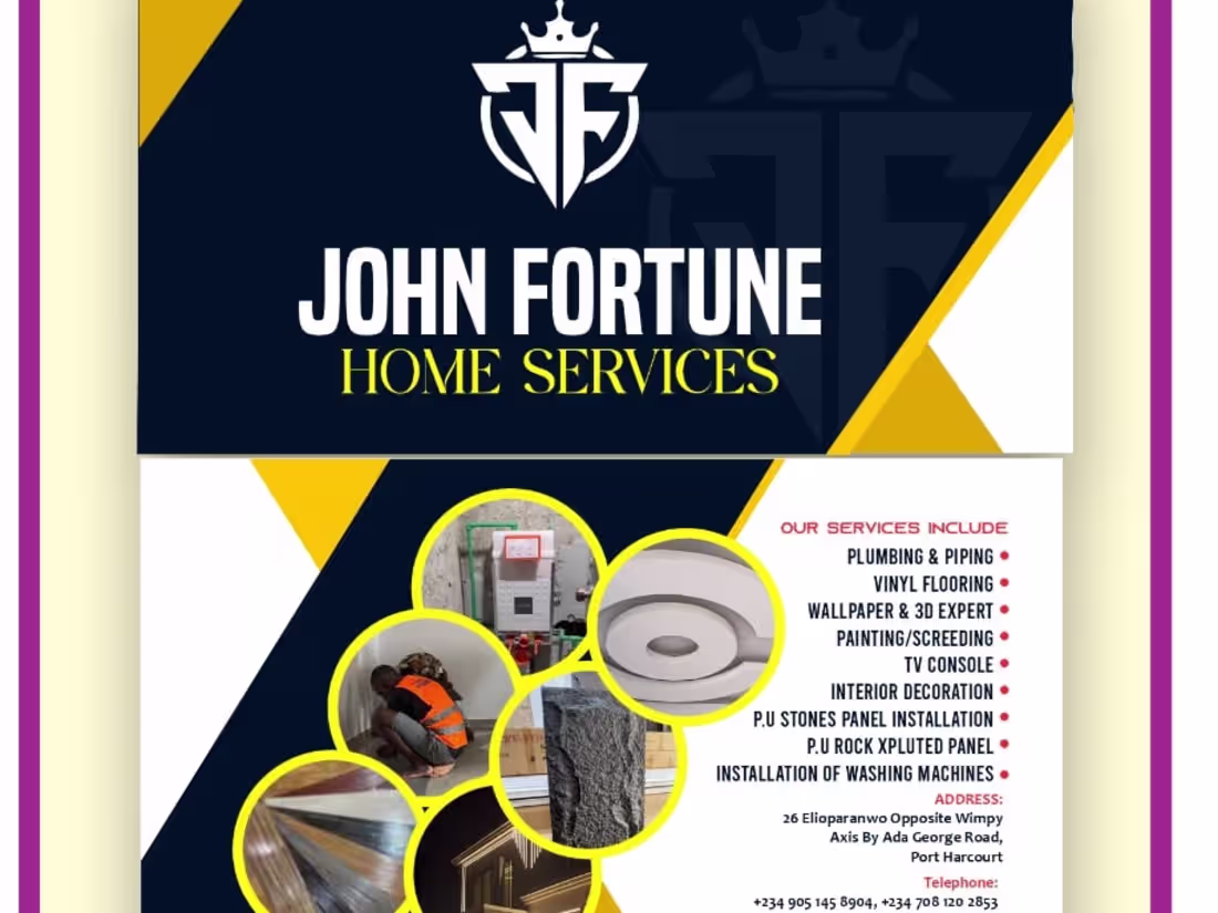 Cover image for John's home Service Design