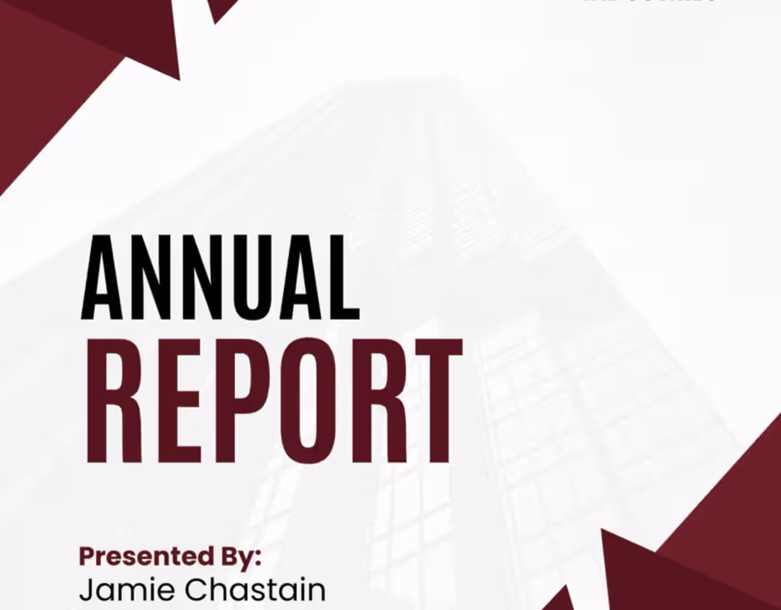 Cover image for Annual Report