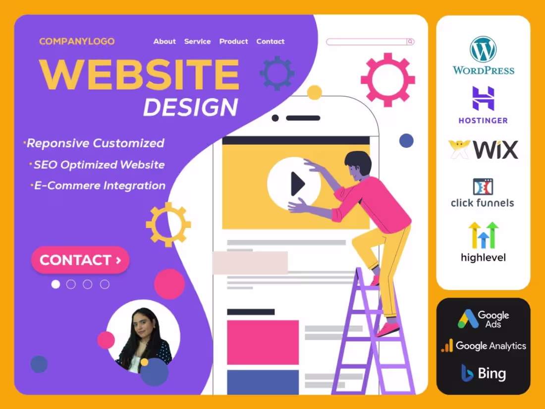 Cover image for Build your website on ghl webflow wordpress hostinger