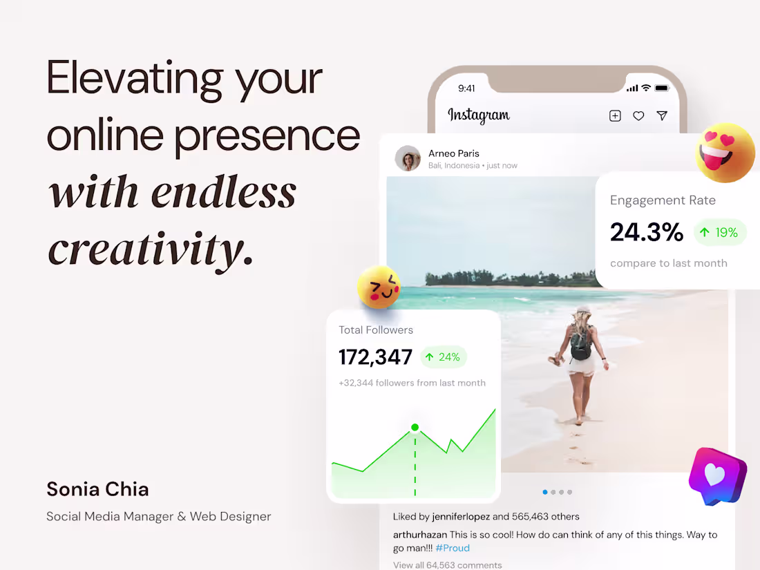 Cover image for Social Media Projects — Compliation