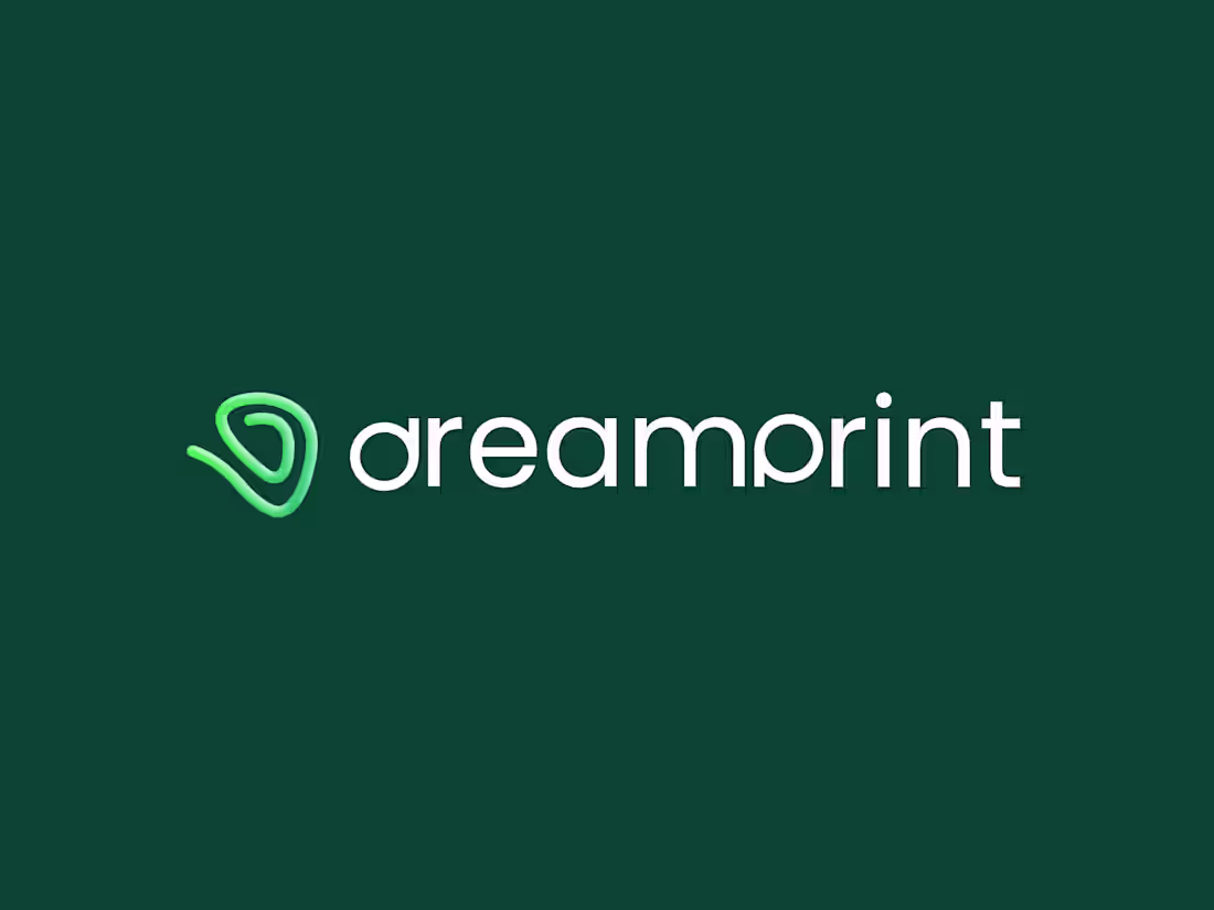 Cover image for Dreamprint logo design
- A 3d printing company