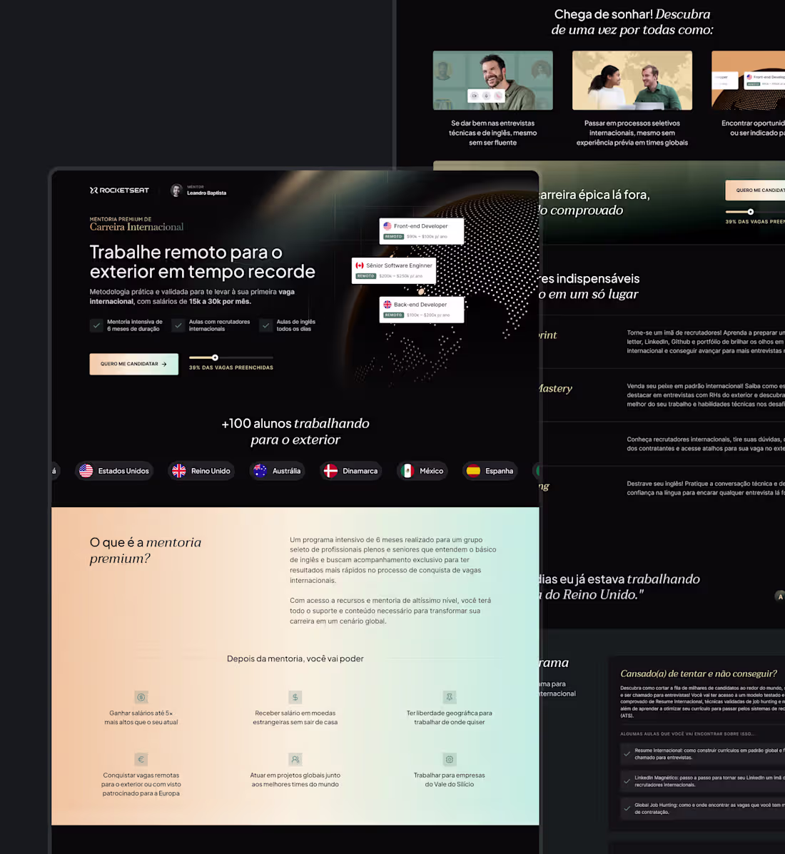Cover image for International Career ▪️ Ed-Tech Landing