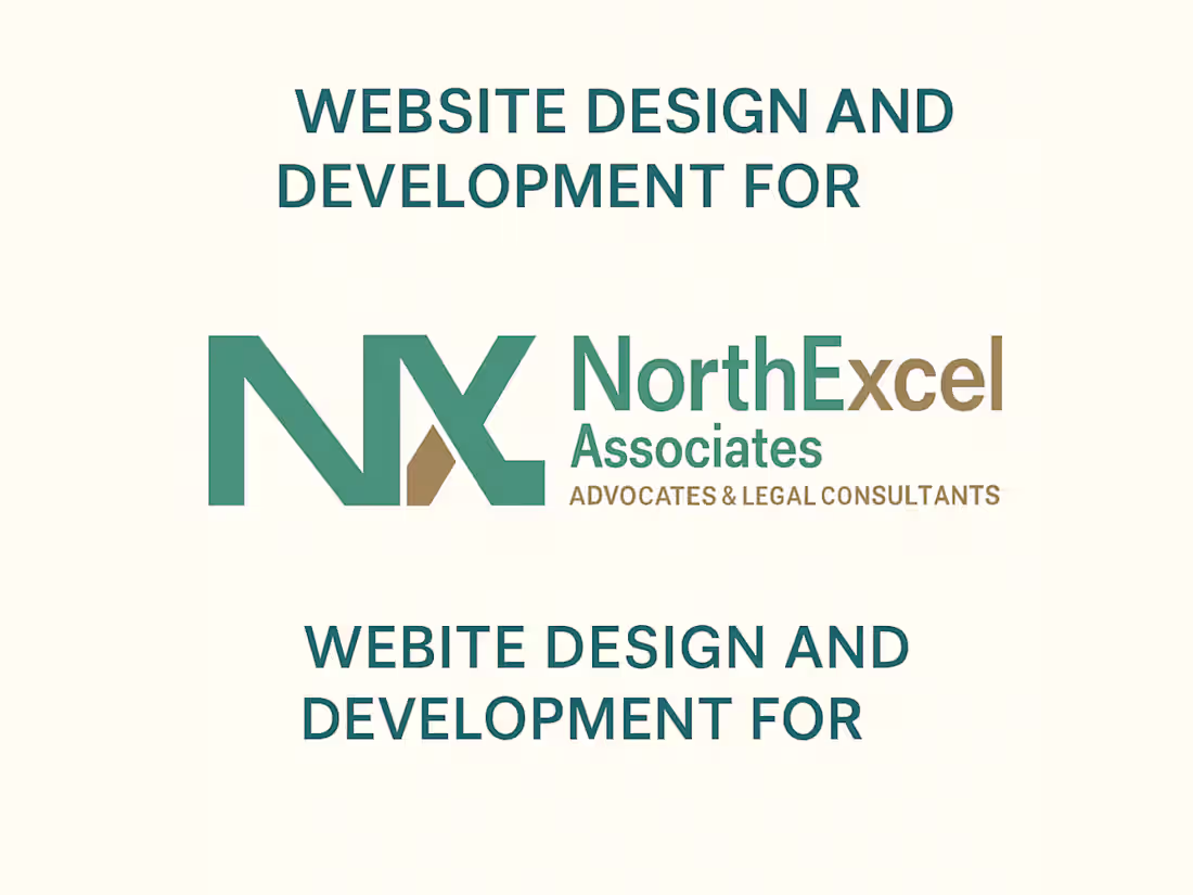 Cover image for Web design for NorthExcel Associates