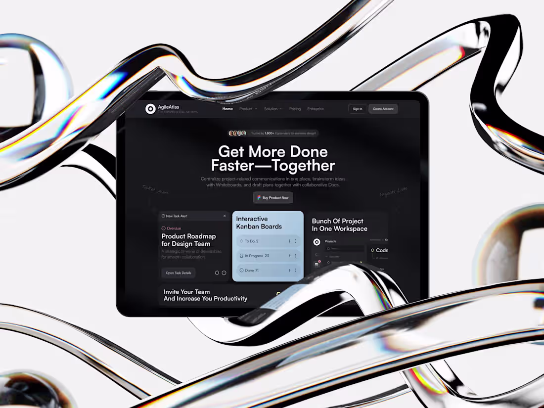 Cover image for AgileAtlas: Get Your Productivity Tool.