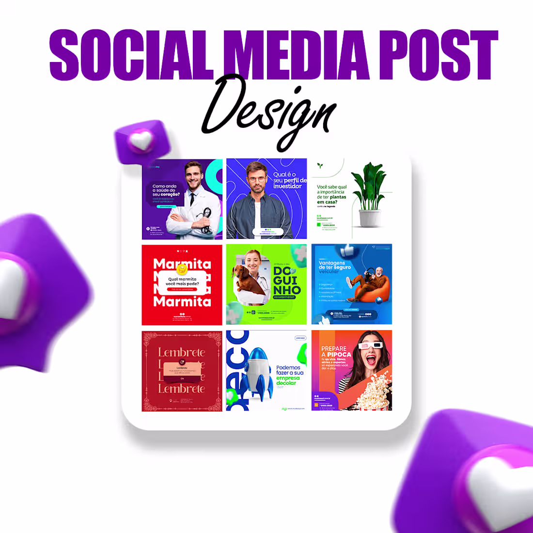 Cover image for Social media post design 