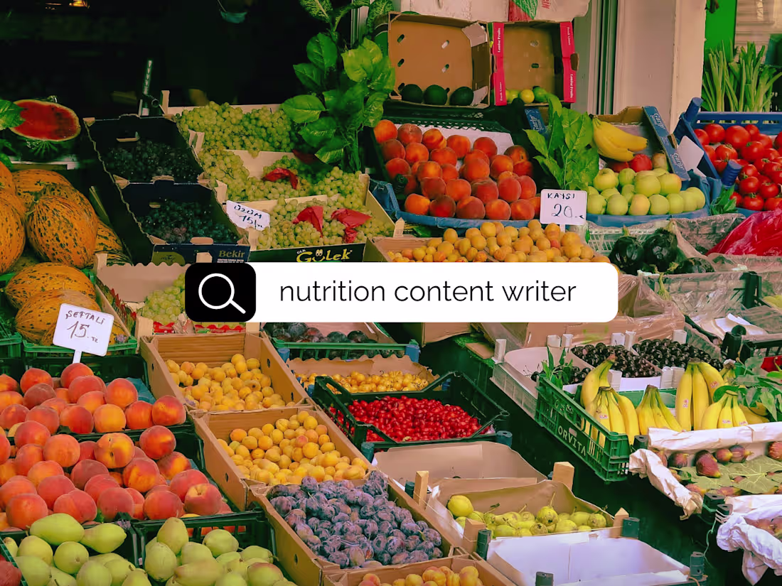 Cover image for Nutrition & Food Writing 