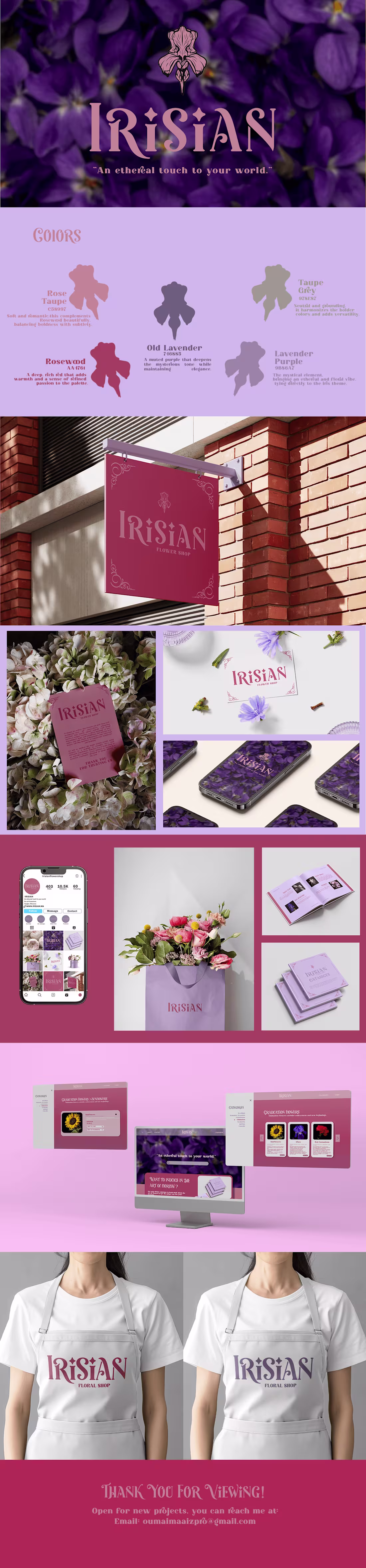 Cover image for Irisian Flower shop