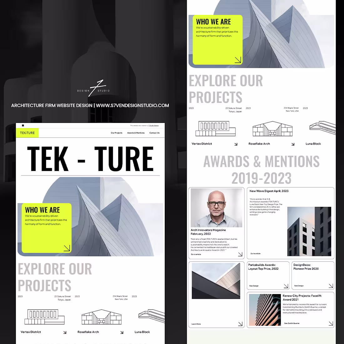 Cover image for Wix Studio Architecture Firm Web Design