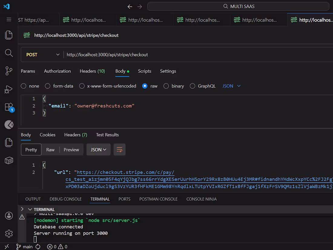 Cover image for Stripe Checkout for user