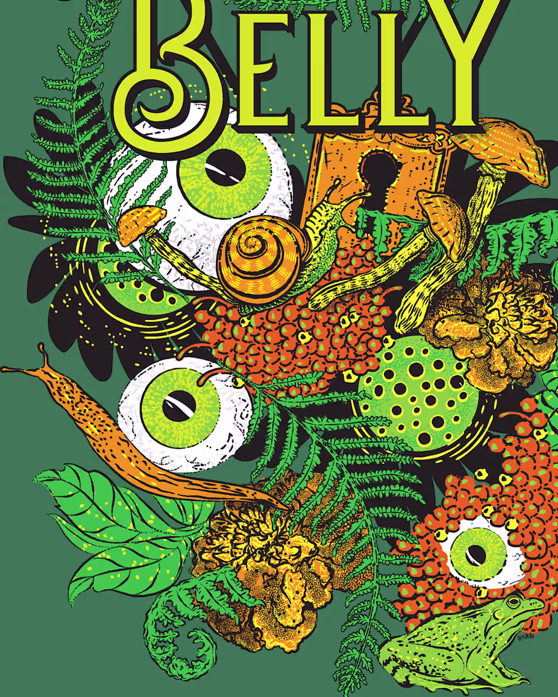 Cover image for Possum Belly - Nature Trip Illustration