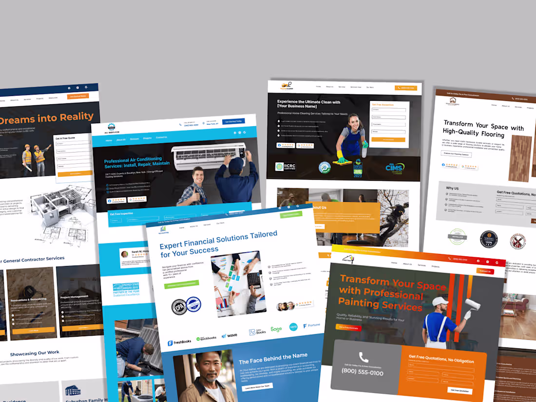 Cover image for  Landing Page Design