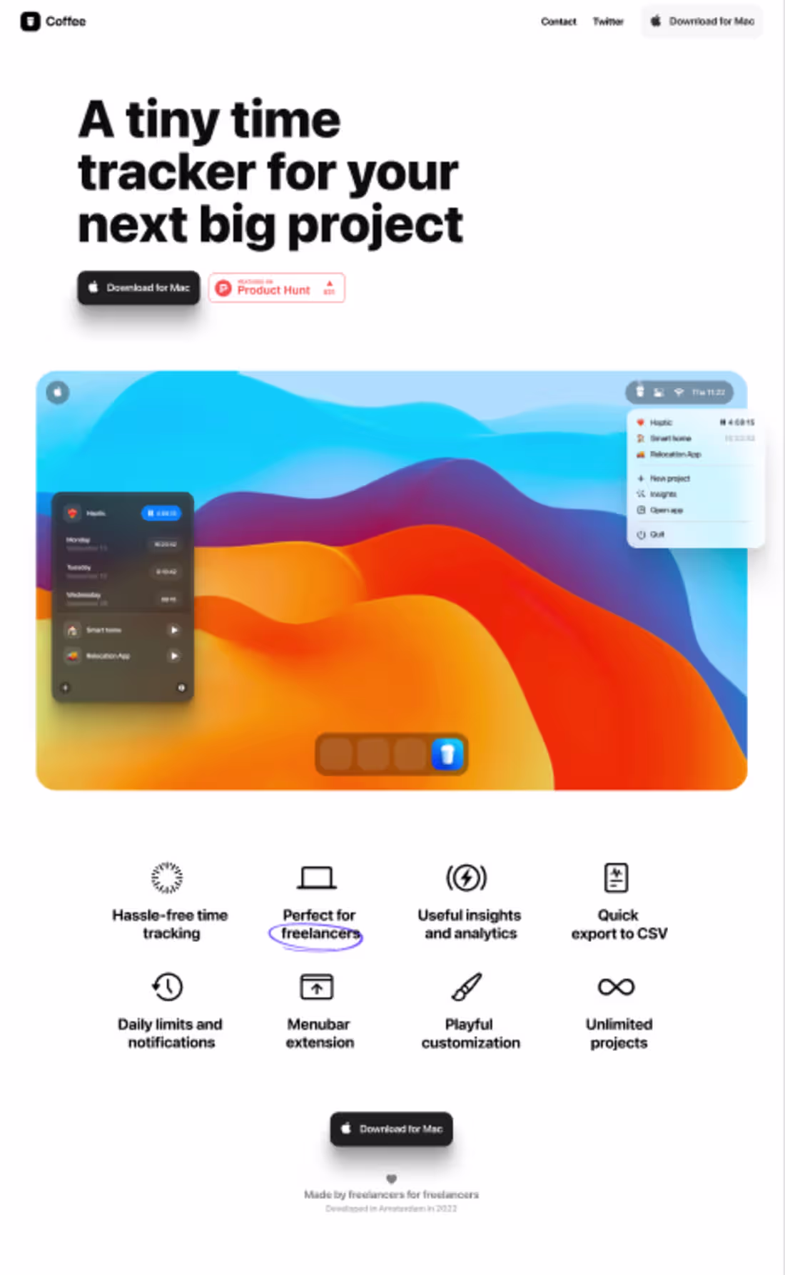 Cover image for Design this mini landing page