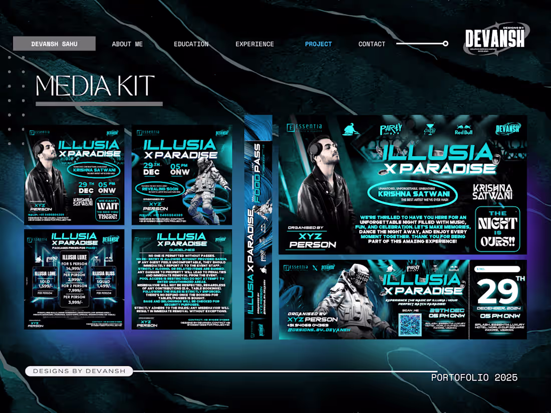 Cover image for Professional Media Kit Design for a Strong Brand Presence 🎨📑