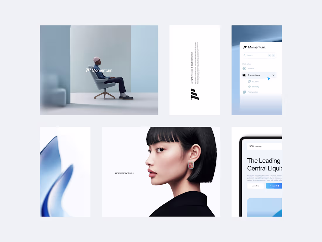 Cover image for Recently wrapped up the full brand identity for Momentum, a ...