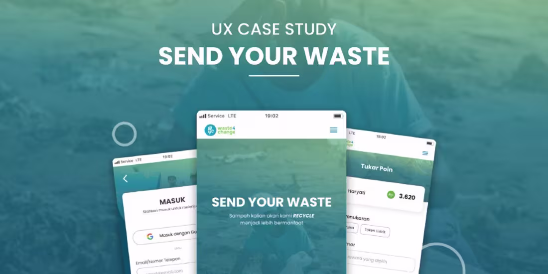 Cover image for UI/UX Case Study: How We Create Solutions for “SentYourWaste” 
