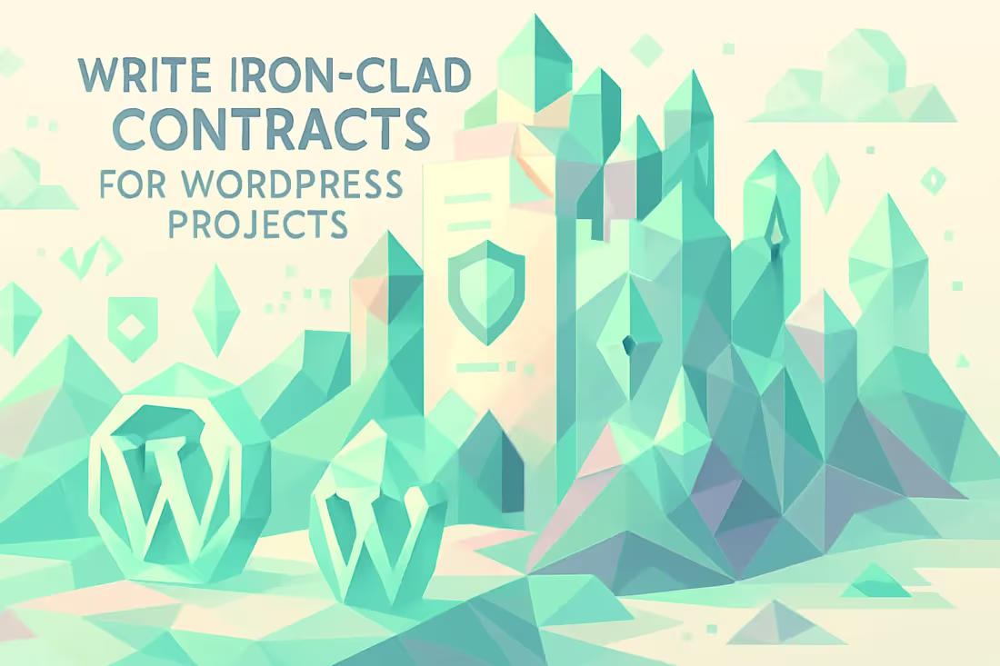Cover image for Write Iron-Clad Contracts for WordPress Projects (Template Included)