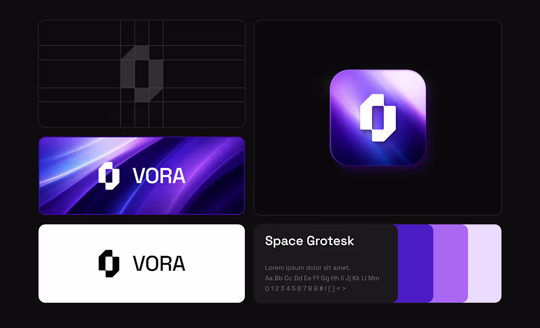 Cover image for Visual Identity → VORA

Full visual