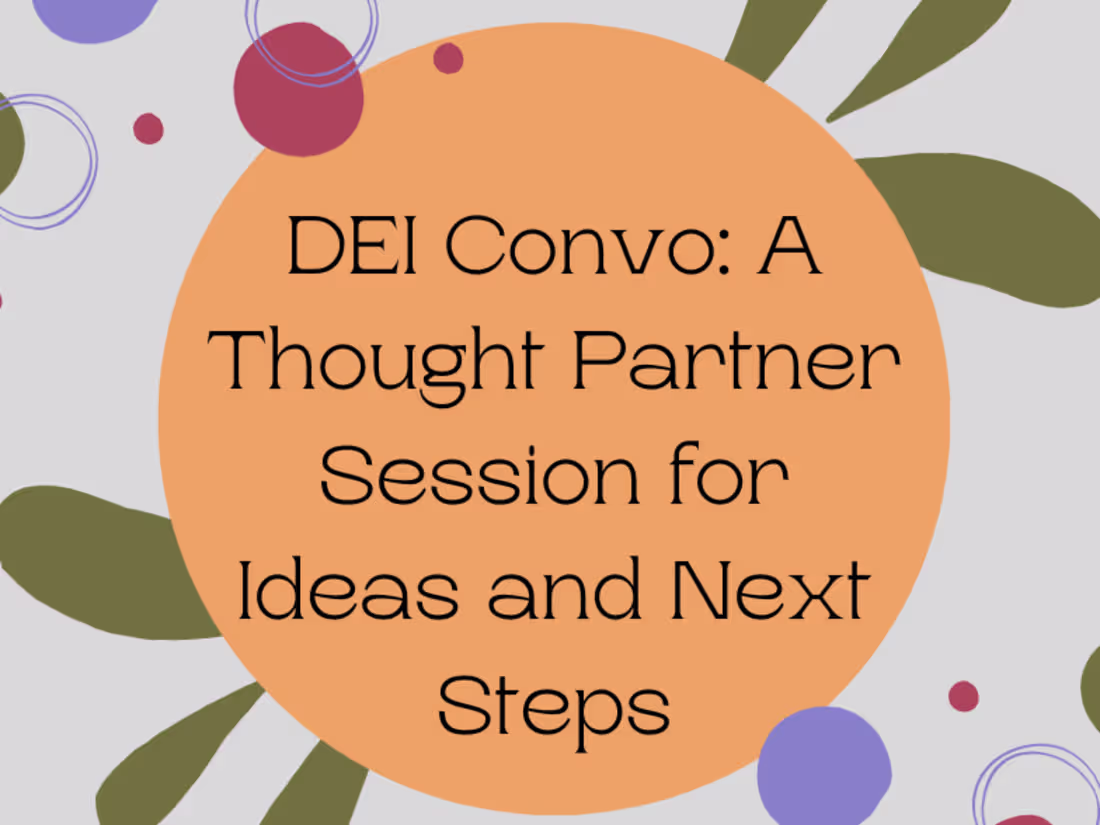 Cover image for Social Impact and DEI Consulting 