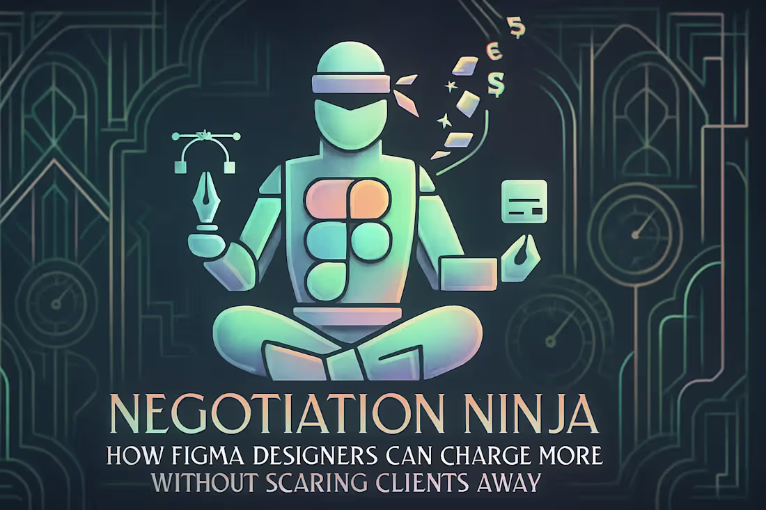 Cover image for Negotiation Ninja: How Figma Designers Can Charge More Without Scaring Clients Away