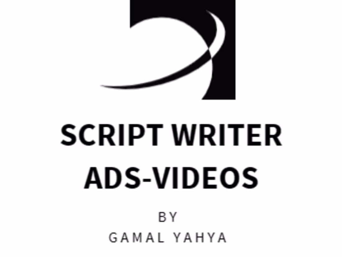 Cover image for script writer (videos-ads)