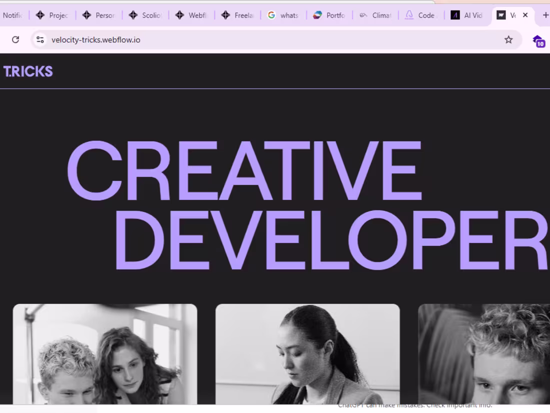 Cover image for Velocity Tricks