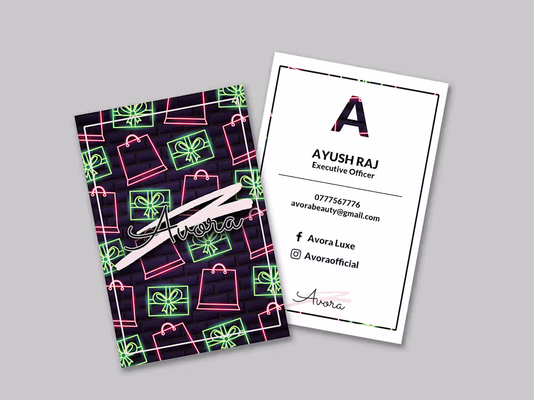 Cover image for Avora Brand Identity