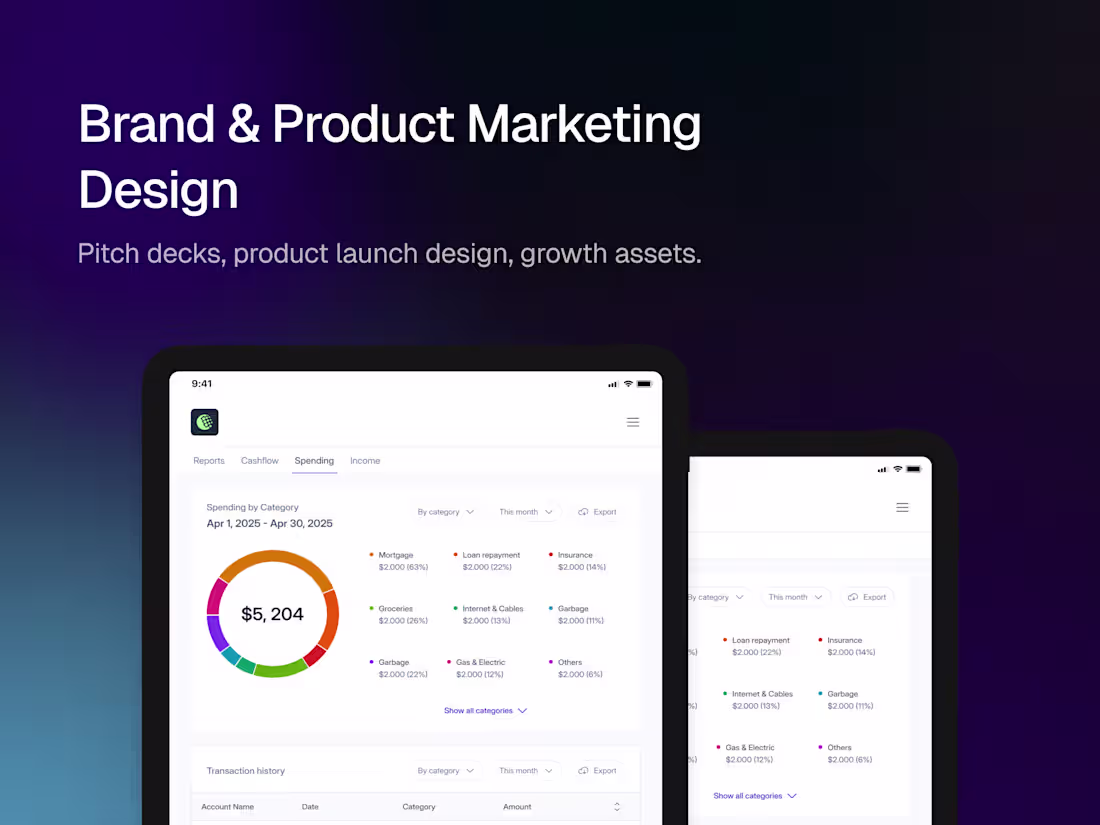 Cover image for Brand & Product Marketing Design