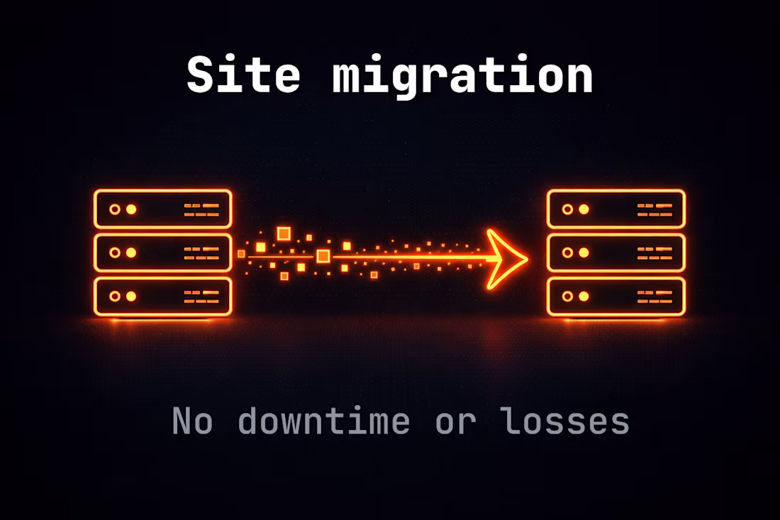 Cover image for Site Migration to New Hosting / VPS