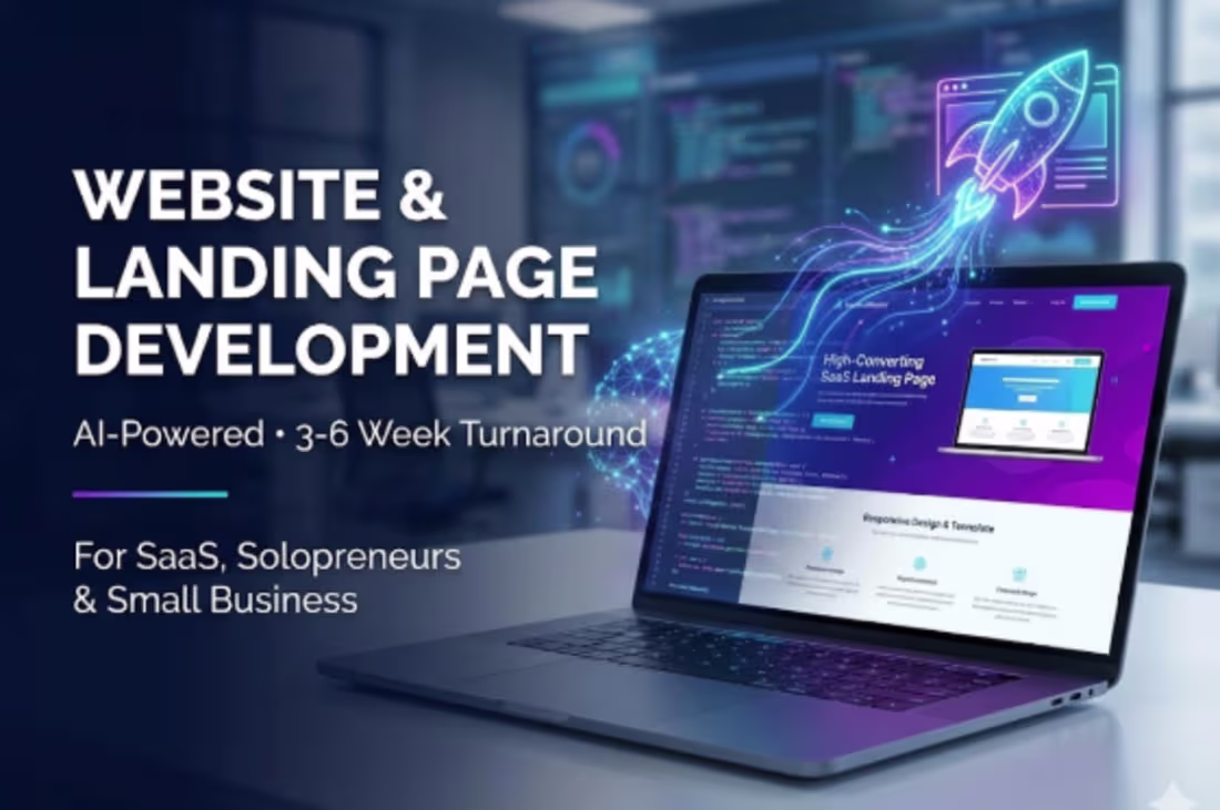 Cover image for Website & Landing Page Development