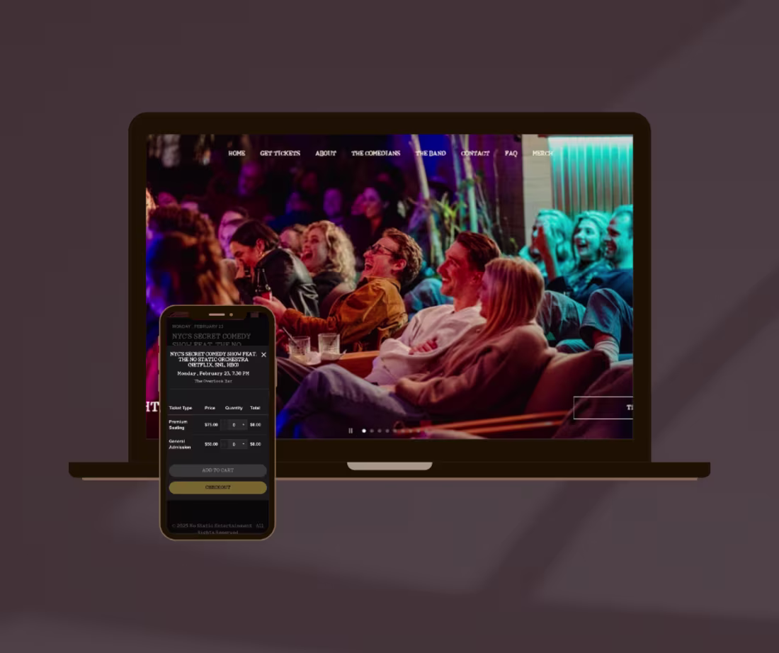 Cover image for Project: No Static Comedy
Role: Senior