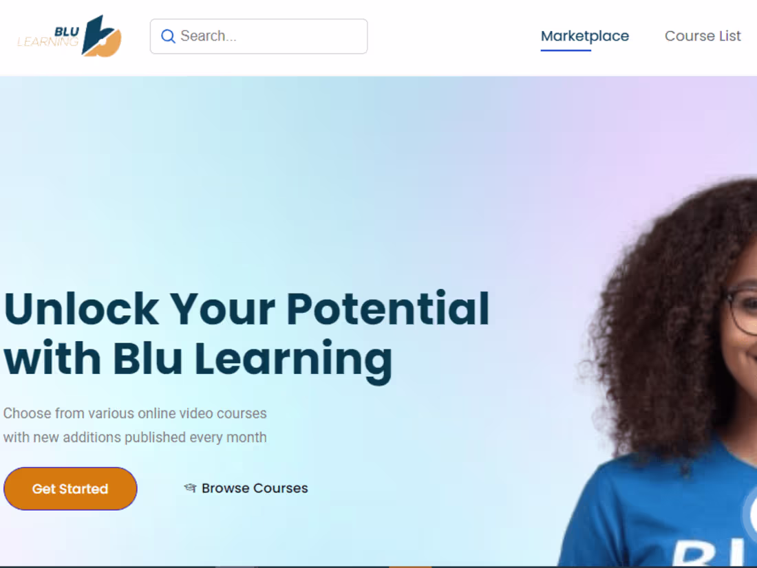 Cover image for Learning Management System - LMS for BLU Learning