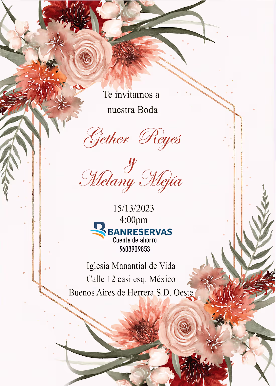 Cover image for Elegant Floral Wedding Invitation Design Services