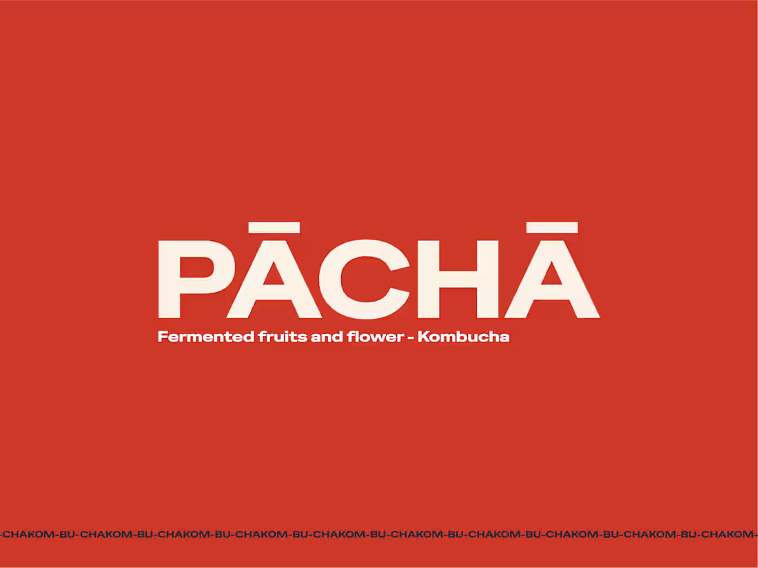 Cover image for PĀCHĀ – Kerala Rooted Kombucha Package Design