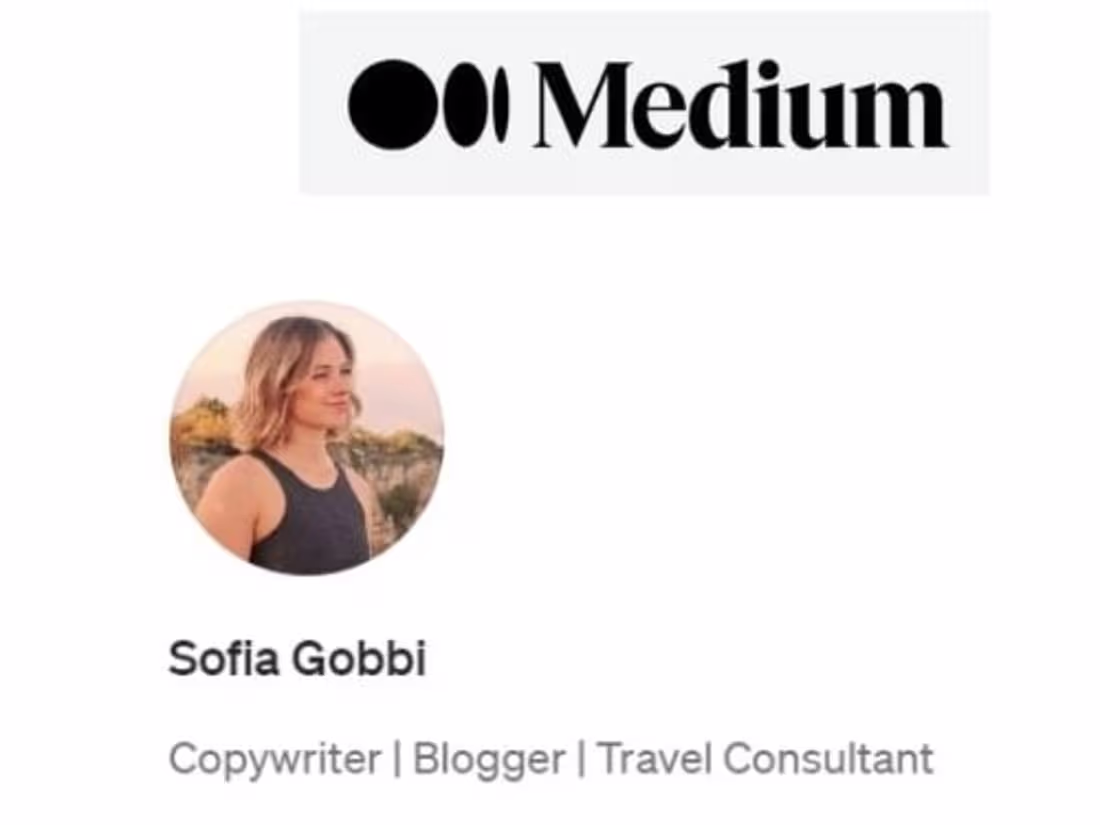 Cover image for Sofia Gobbi – Medium
