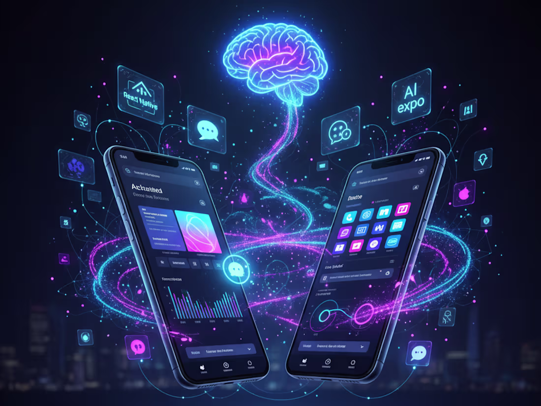 Cover image for high-performance apps for iOS & Android with AI integrations