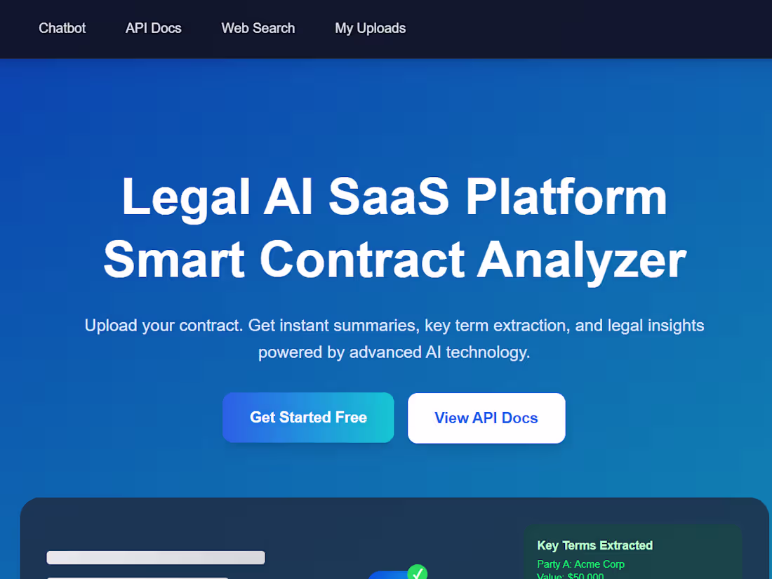 Cover image for Legal AI