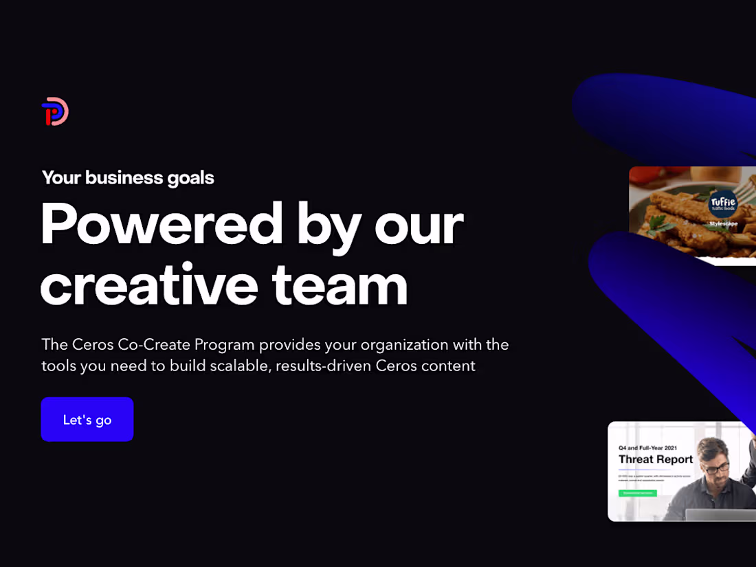 Cover image for Ceros Case Studies Presentation Deck