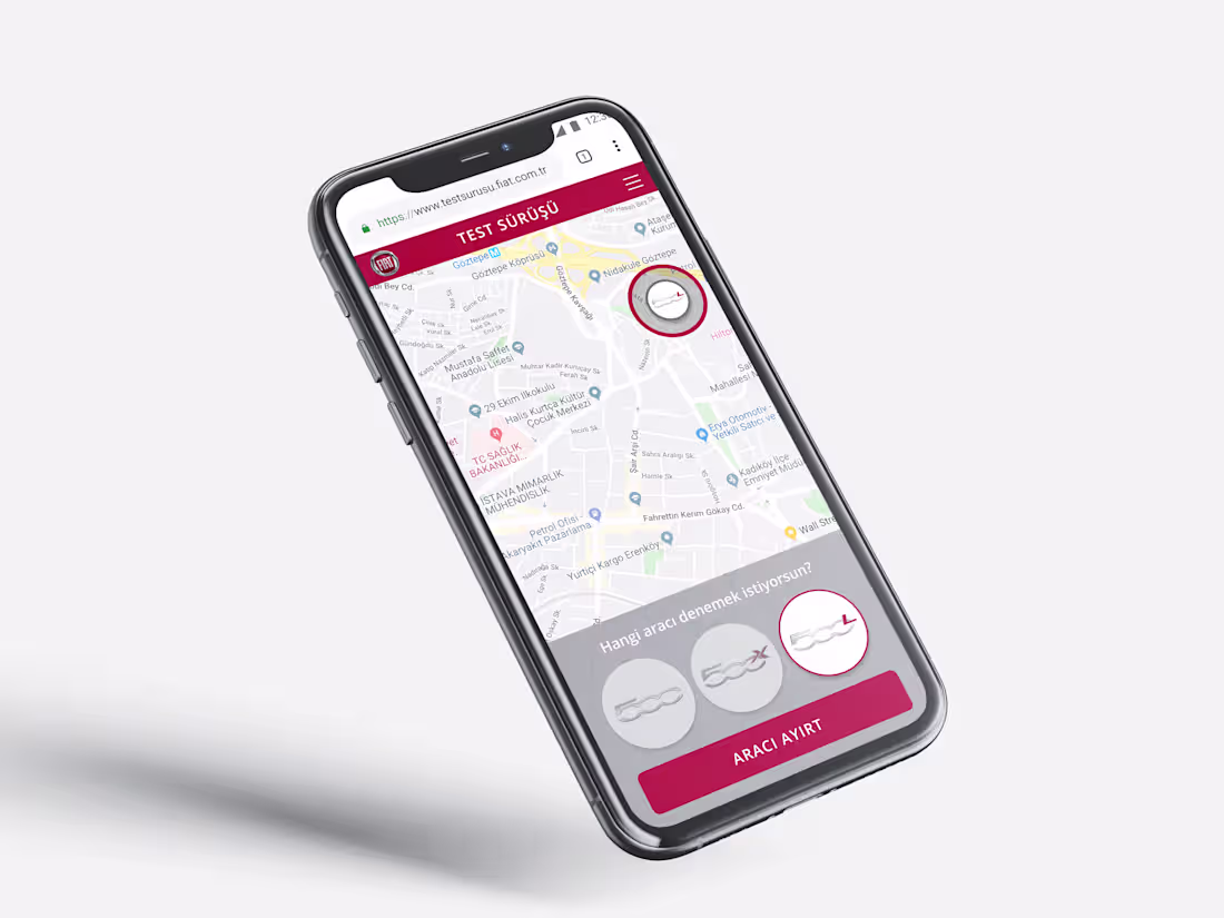 Cover image for Fiat Test Drive Experience