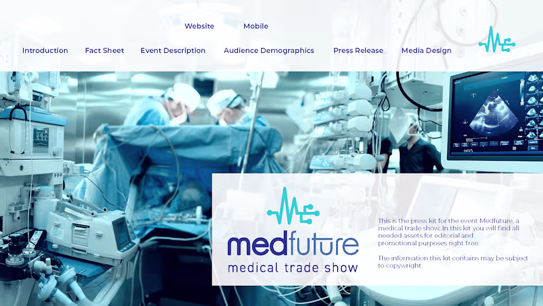 Cover image for Mock Event Project-MedFuture