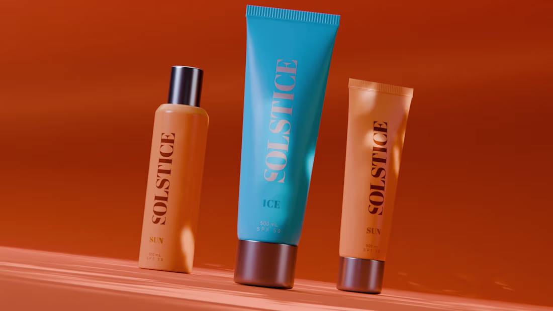Cover image for SOLSTICE - ICE  |  Sunscreen Product Showcase